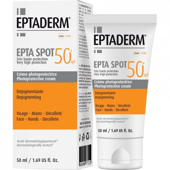 Pontus Pharma Eptaderm Epta Spot SPF 50+ krema za zaštitu od sunca