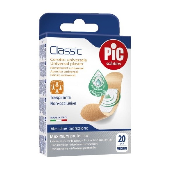 PiC Antibakterijski flaster Classic Medium
