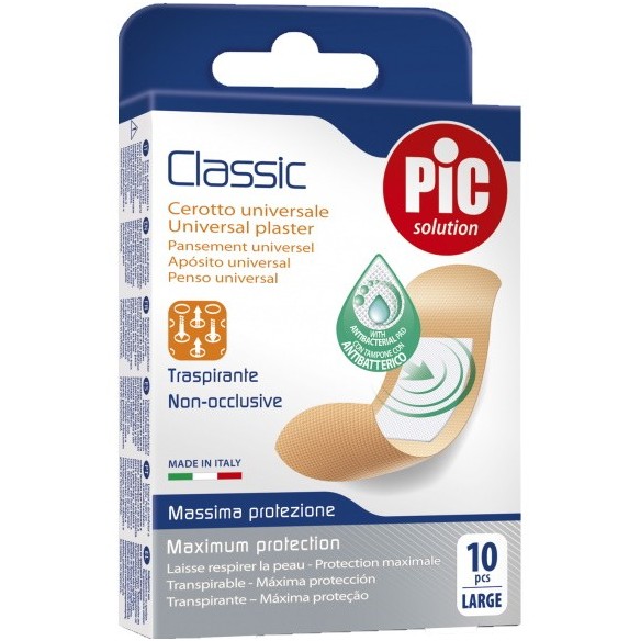 PiC Antibakterijski flaster Classic Large