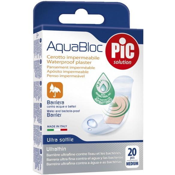 PiC Antibakterijski flaster Aquabloc Medium