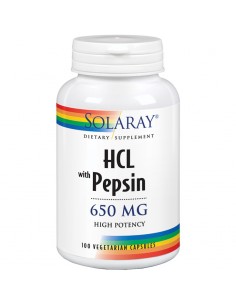 Solaray Betaine HCL + Pepsin kapsule