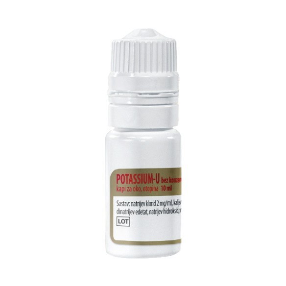Unimed Pharma Potassium-U bez konzervansa kapi za oko