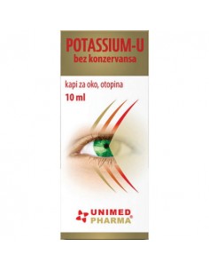Unimed Pharma Potassium-U bez konzervansa kapi za oko 2