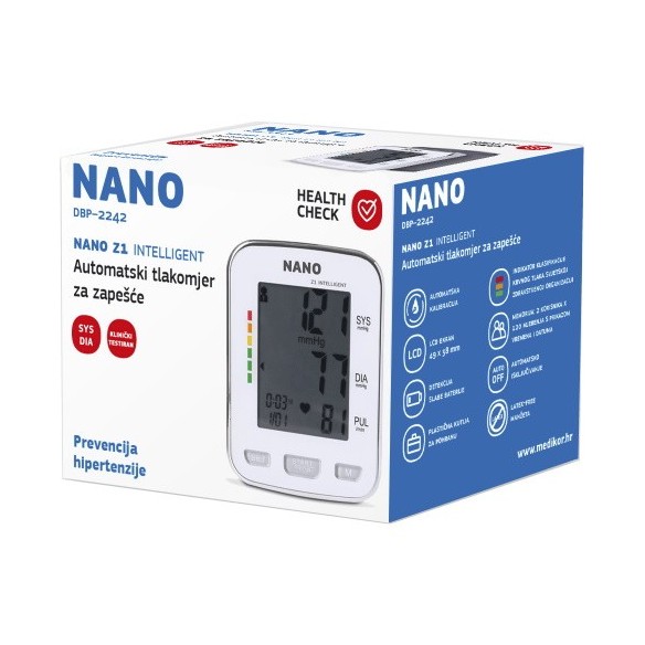 Nano Z1 Intelligent tlakomjer za zapešće