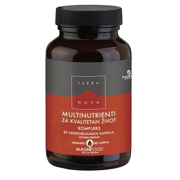 Terranova Living Multivitamini kompleks za kvalitetan život kapsule