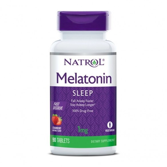 Natrol Melatonin 1mg Fast Dissolve tablete