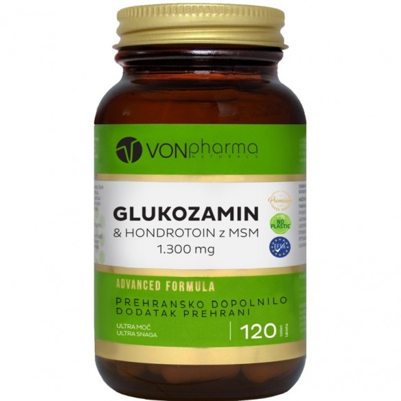 Vonpharma Glukozamin & kondroitin s MSM-om tablete