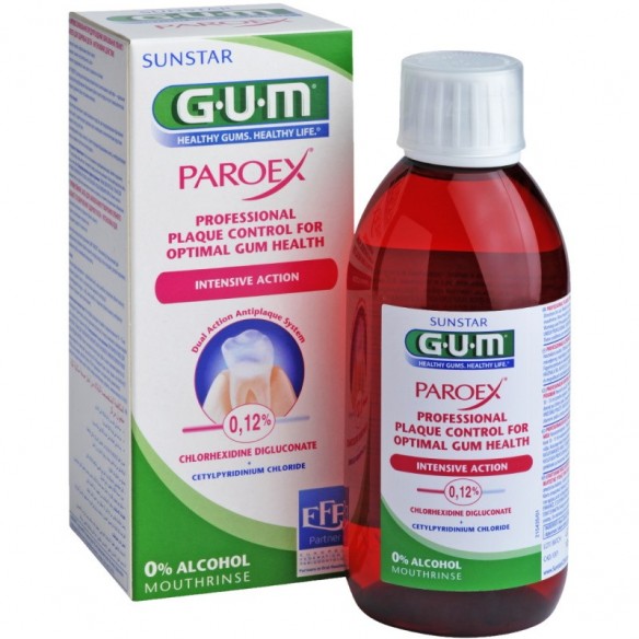 Gum Paroex 0,12 % CHX vodica za ispiranje usta