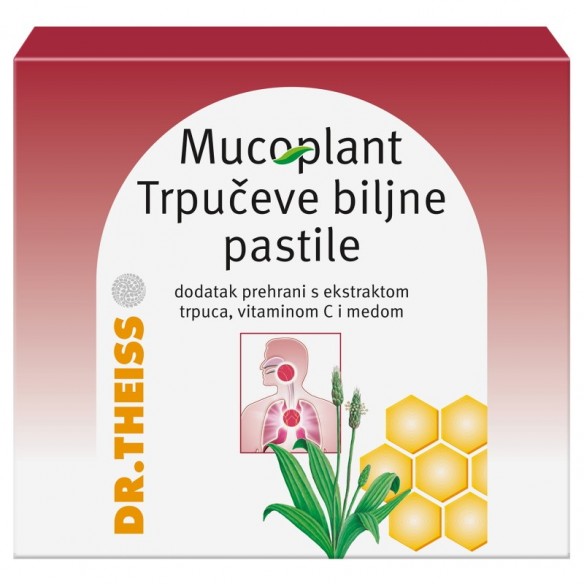 Dr. Theiss Mucoplant Trpučeve biljne pastile
