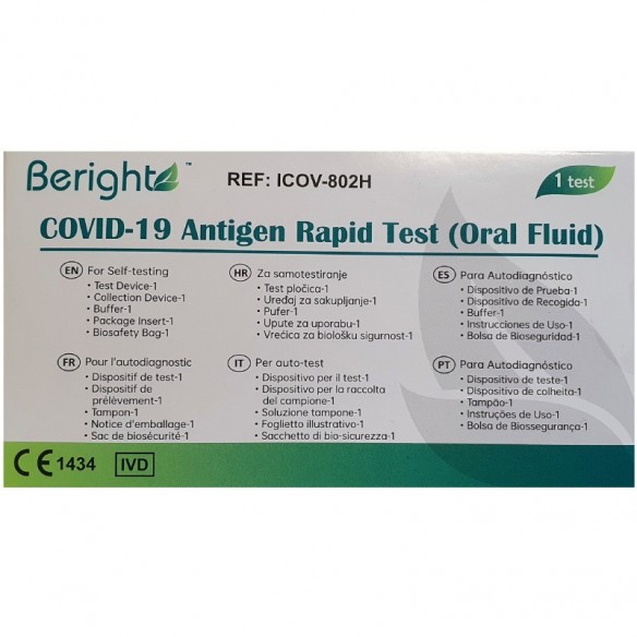 Beright COVID-19 Antigen Rapid Test (Oral Fluid)