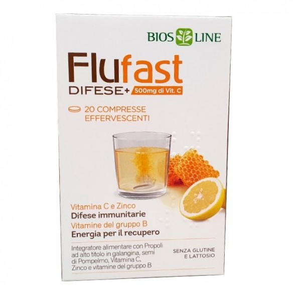 Bios Line Apix Propoli Flufast Defense s vitaminom C šumeće tablete