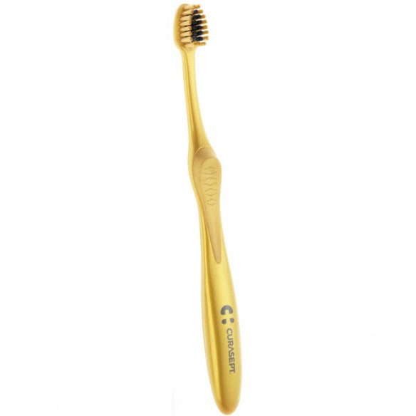 Curasept Gold Luxury zubna pasta za izbjeljivanje + četkica Curasept Gold Luxury zubna pasta za izbjeljivanje + četkica