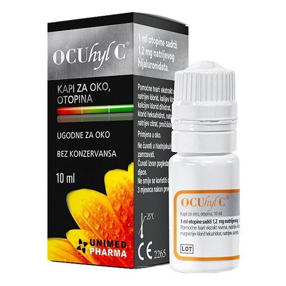 Unimed Pharma Ocuhyl C kapi za oči