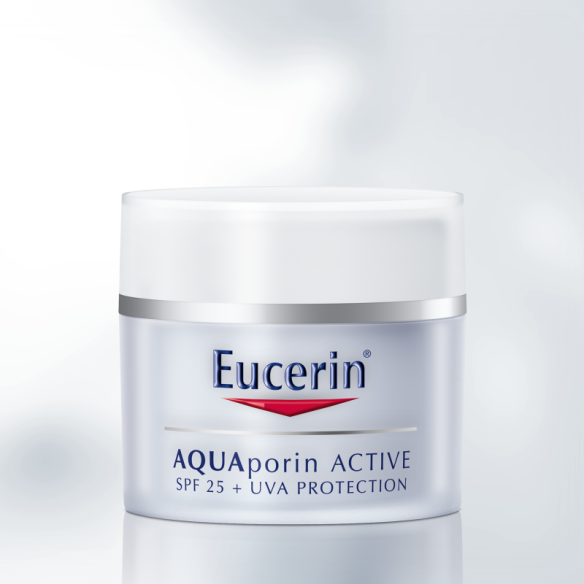 Eucerin AQUAporin Active krema za lice s faktorom SPF 25 i UV zaštitom za sve tipove kože 69781