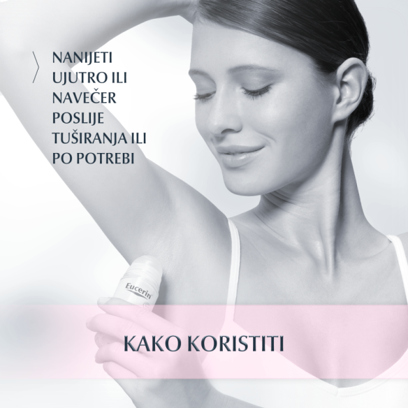 Eucerin Roll-on dezodorans za osjetljivu kožu 63164 Eucerin Roll-on dezodorans za osjetljivu kožu 63164