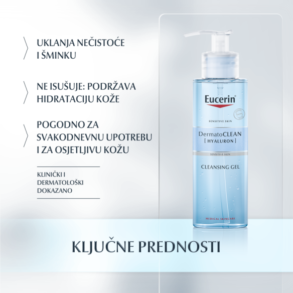 Eucerin DermatoCLEAN [HYALURON] gel za čišćenje lica 63993