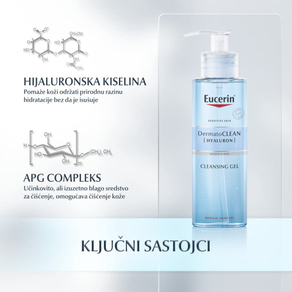 Eucerin DermatoCLEAN [HYALURON] gel za čišćenje lica 63993
