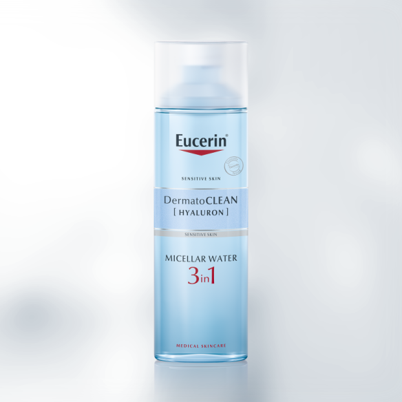 Eucerin DermatoCLEAN [HYALURON] 3u1 micelarna otopina za čišćenje lica