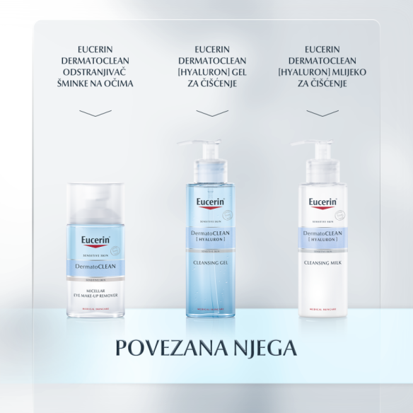 Eucerin DermatoCLEAN [HYALURON] 3u1 micelarna otopina za čišćenje lica