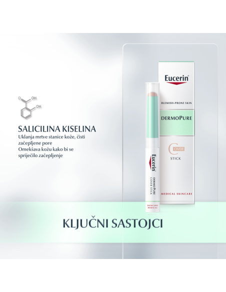 Eucerin DermoPure obojani stik za prikrivanje Eucerin DermoPure obojani stik za prikrivanje
