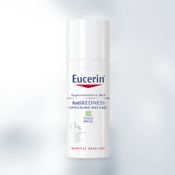 Eucerin AntiREDNESS dnevna krema protiv crvenila sa zelenim pigmentom SPF 25 69743 Eucerin AntiREDNESS dnevna krema protiv crvenila sa zelenim pigmentom SPF 25 69743