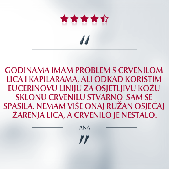Eucerin AntiREDNESS noćna krema protiv crvenila kože lica 69744
