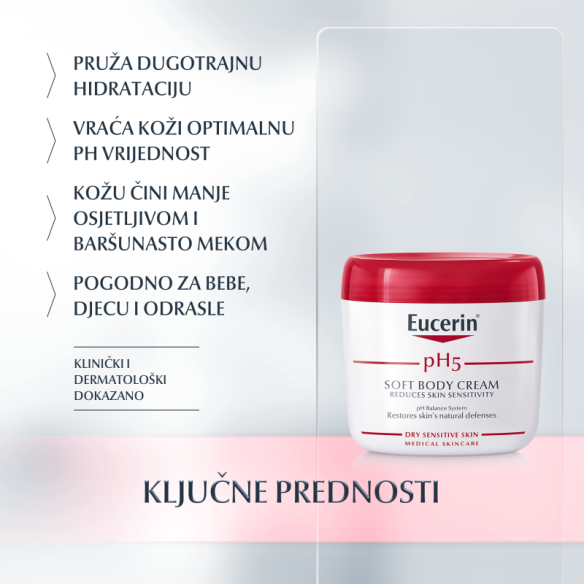 Eucerin pH5 Soft krema za osjetljivu kožu 88782 Eucerin pH5 Soft krema za osjetljivu kožu 88782