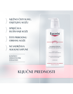 Eucerin pH5 losion za pranje 63071 2