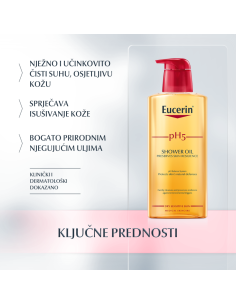 Eucerin pH5 Ulje za tuširanje 2