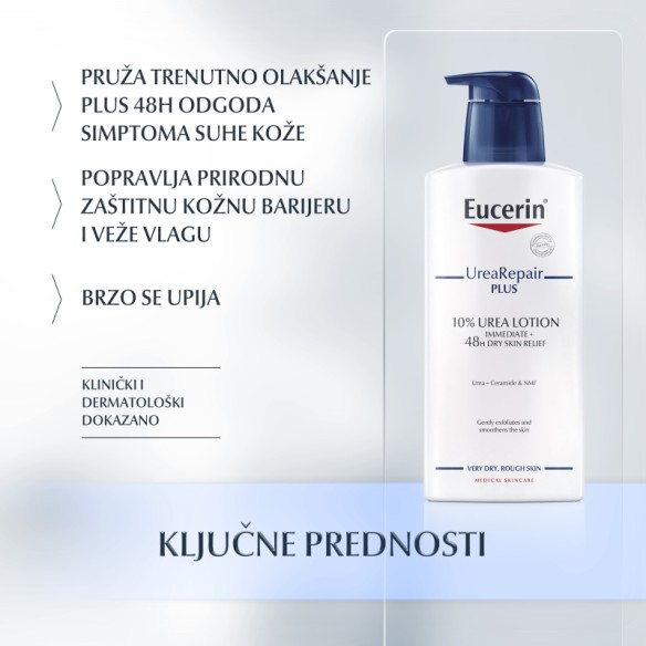 Eucerin UreaRepair Plus losion za tijelo sa 10% ureje i ceramidima