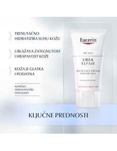 Eucerin UreaRepair Bogata krema s 5% Uree 63567 2