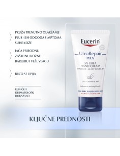 Eucerin UreaRepair PLUS krema za ruke s 5% ureje 63382 2