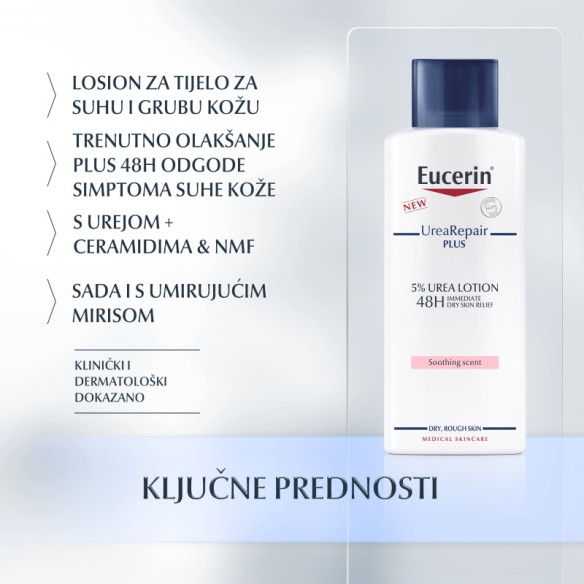 Eucerin UreaRepair PLUS losion za tijelo sa 5% ureje i ceramidima 69620