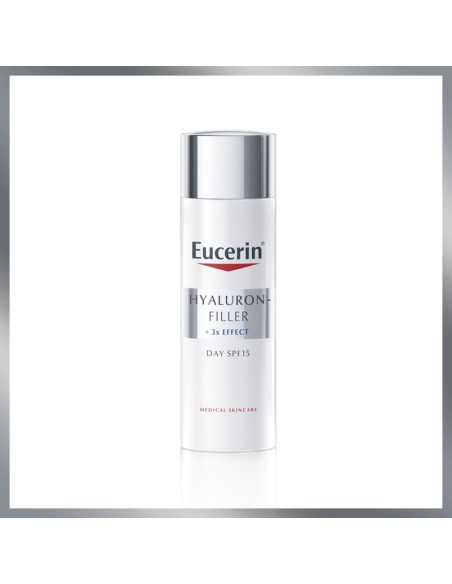 Eucerin Hyaluron-Filler dnevna krema za normalnu i mješovitu kožu sa SPF 15 i UVA zaštitom 63924