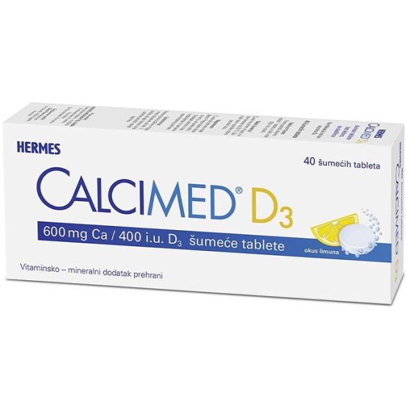 Hermes Calcimed D3 šumeće tablete