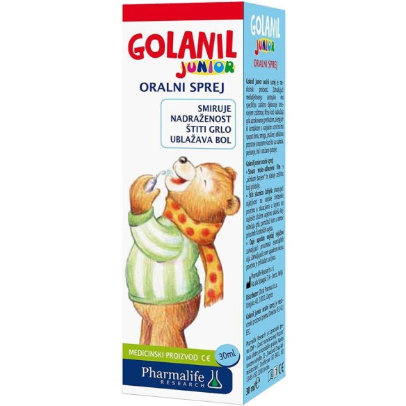 PharmaLife Golanil Junior oralni sprej