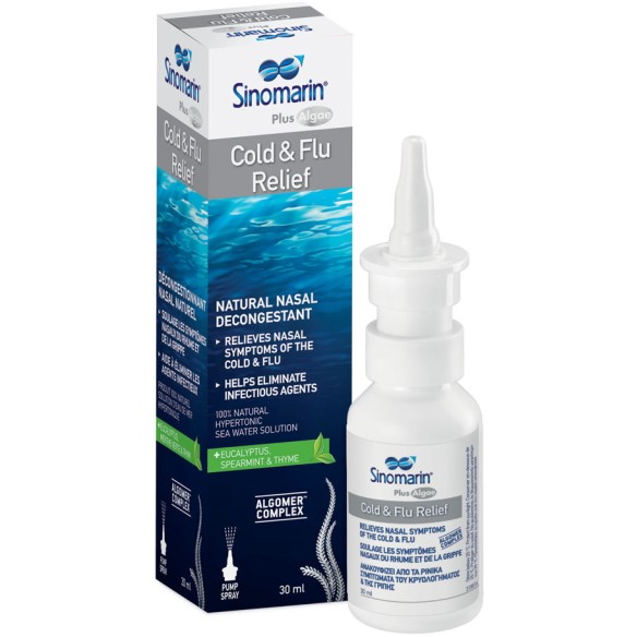 Sinomarin Cold and Flue Relief Plus Algae