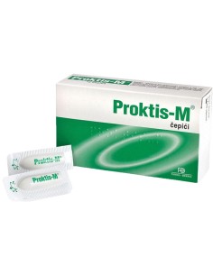 Proktis-M rektalni čepići s hijaluronskom kiselinom