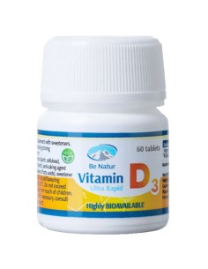 Be Natur Vitamin D3 tablete