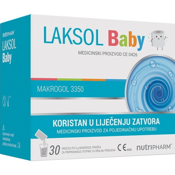 Nutripharm Laksol Baby vrećice