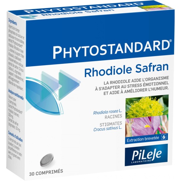 PiLeJe Phytostandard Rodiola - Šafran tablete