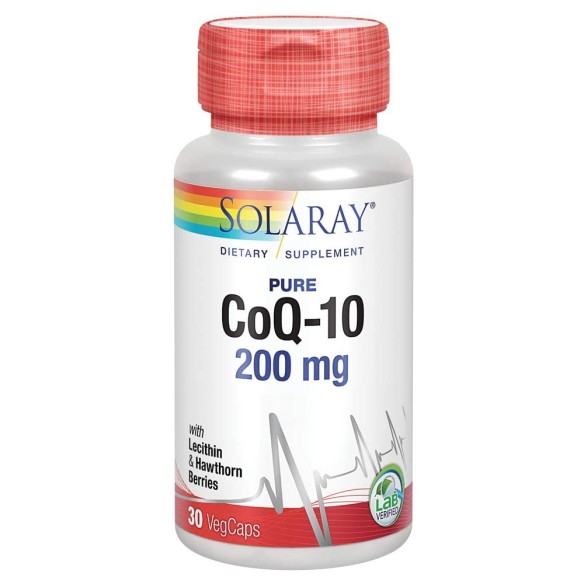 Solaray CoQ-10 Pure 200 mg kapsule