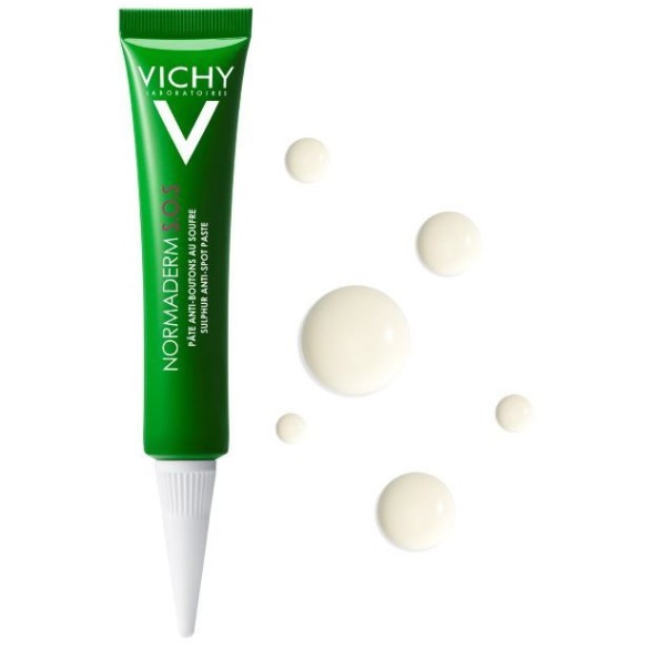 Vichy Normaderm S.O.S. Sumporna pasta za masnu kožu sklonu nepravilnostima Vichy Normaderm S.O.S. Sumporna pasta za masnu kožu sklonu nepravilnostima