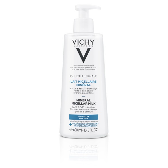 Vichy Purete Thermale Mineralizirano micelarno mlijeko za čišćenje suhe kože