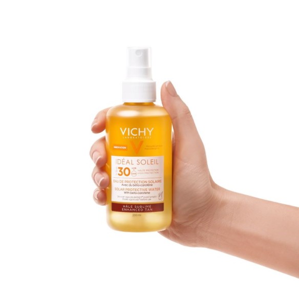 Vichy Capital Soleil Vodica za zaštitu od sunca - pojačanje preplanulosti SPF 30