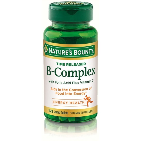 Nature's Bounty B kompleks + vitamin C tablete