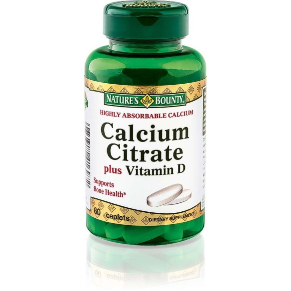 Nature's Bounty Kalcij citrat + Vitamin D