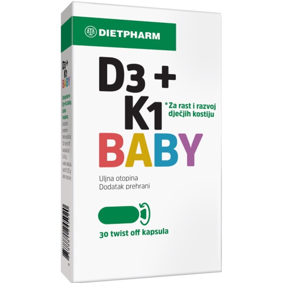 Dietpharm Baby D3K1 kapsule