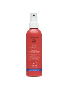 Apivita Bee sun Safe Ultra lagani sprej za lice i tijelo SPF 30