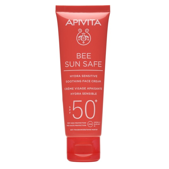 Apivita Bee sun Safe Krema za osjetljivu kožu lica SPF 50